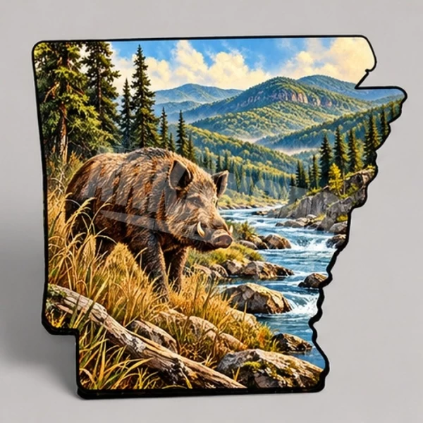 Arkansas Wild Boar Riverlands Design
