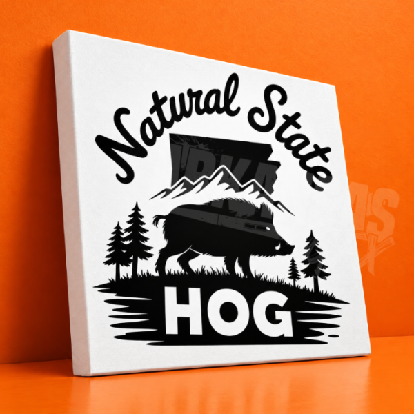 Natural State HOG — Arkansas Silhouette