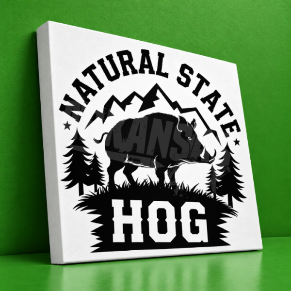Natural State Hog – Crimson Woodland Crest